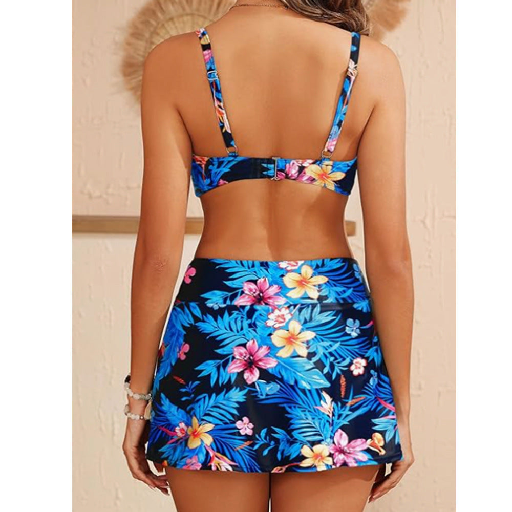 High Waist Hard Bag Bikini – Sexy Gathered Swimwear for Women