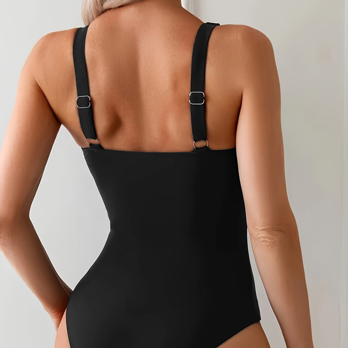 One-piece Swimsuit With A Backless Design To Flatter Your Figure