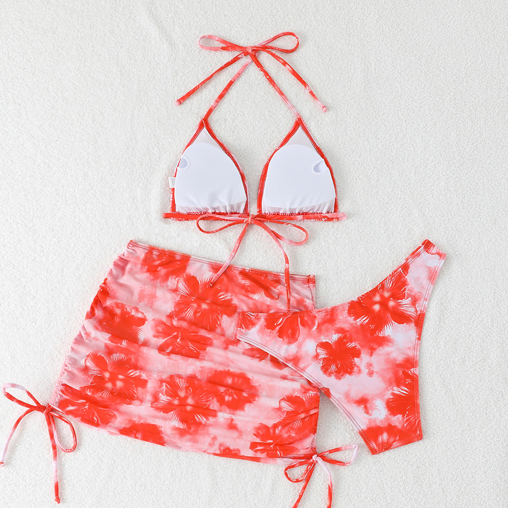 Women's Two-Piece Bikini and Three-Piece Swimwear Set – Stylish Beach Vacation Swimsuit for Women