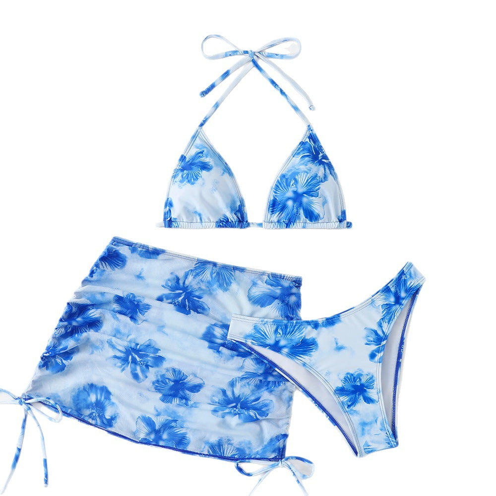 Women's Two-Piece Bikini and Three-Piece Swimwear Set – Stylish Beach Vacation Swimsuit for Women