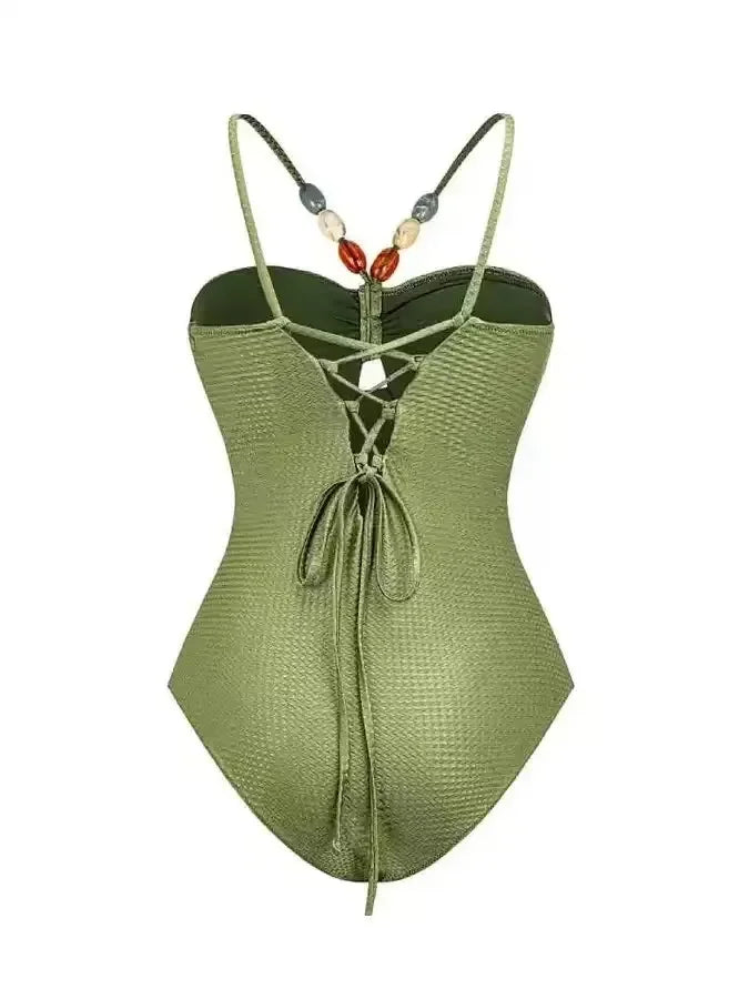 Sexy Push Up One Piece Swimwear Women Retro Print Biquini Skirt Cover Up Monokini Brazilian Swimming Suit Dress Swimsuit Women