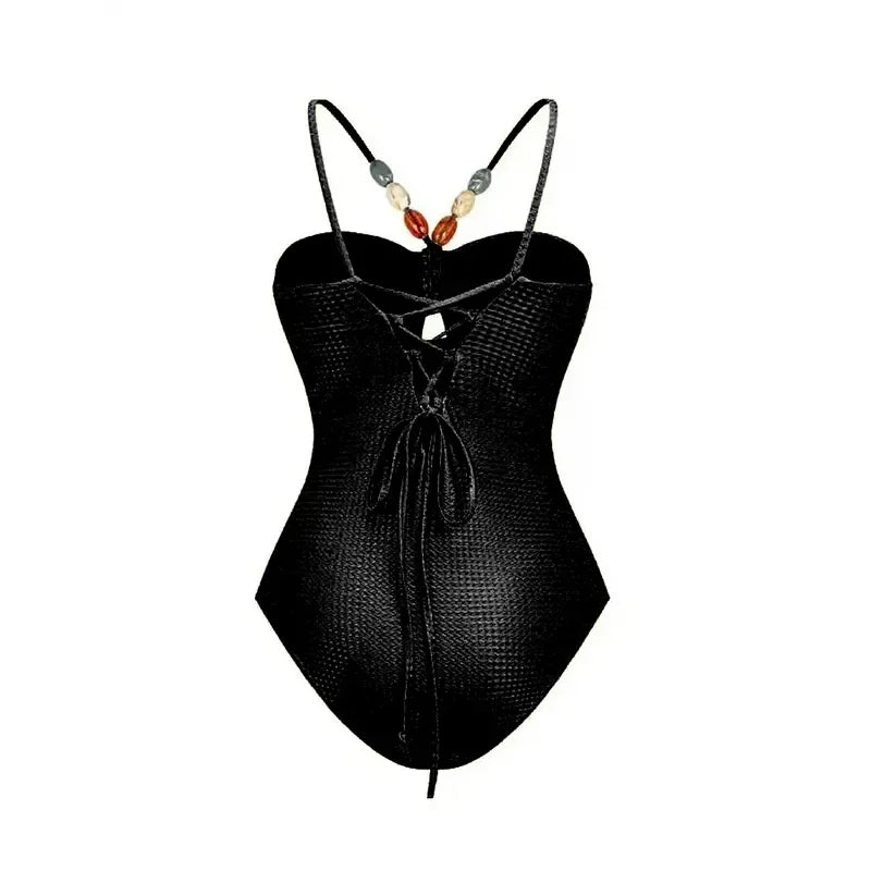 Sexy Push Up One Piece Swimwear Women Retro Print Biquini Skirt Cover Up Monokini Brazilian Swimming Suit Dress Swimsuit Women