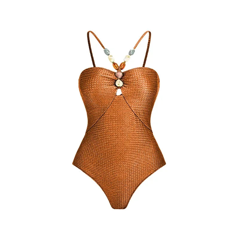Sexy Push Up One Piece Swimwear Women Retro Print Biquini Skirt Cover Up Monokini Brazilian Swimming Suit Dress Swimsuit Women