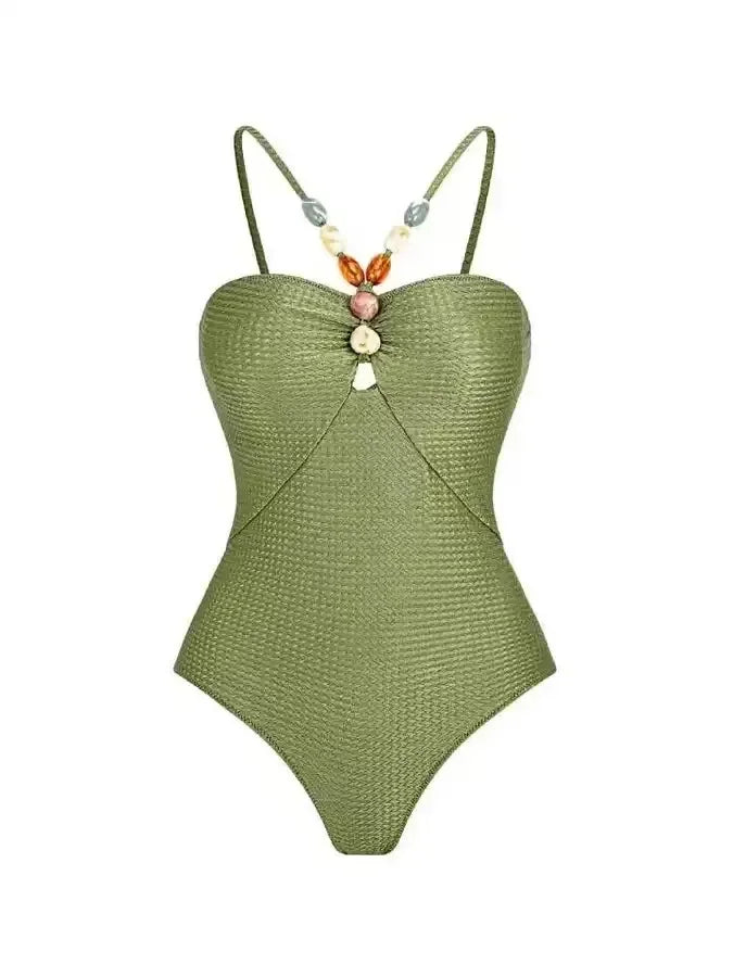 Sexy Push Up One Piece Swimwear Women Retro Print Biquini Skirt Cover Up Monokini Brazilian Swimming Suit Dress Swimsuit Women