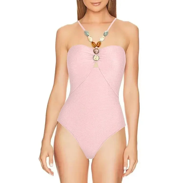 Sexy Push Up One Piece Swimwear Women Retro Print Biquini Skirt Cover Up Monokini Brazilian Swimming Suit Dress Swimsuit Women