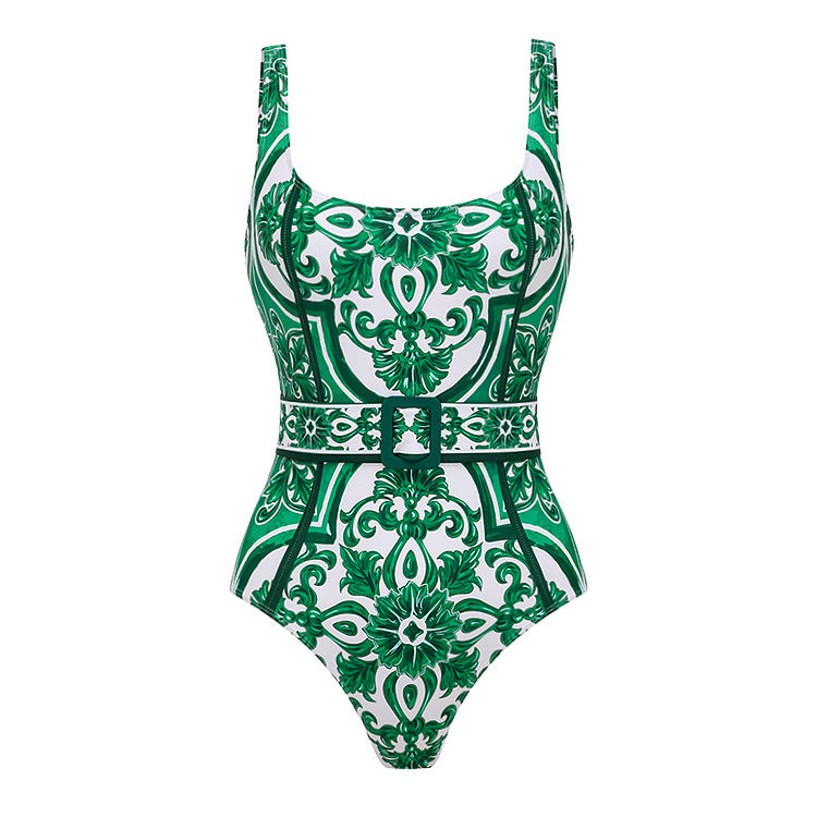 European & American Style Women's Swimwear Set – Beach Dress, Blouse & Pants Combo