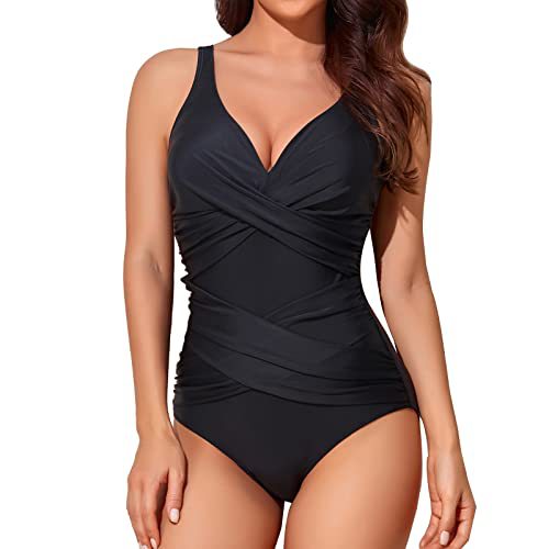 Women One-piece Slim Fit One-piece Swimsuit